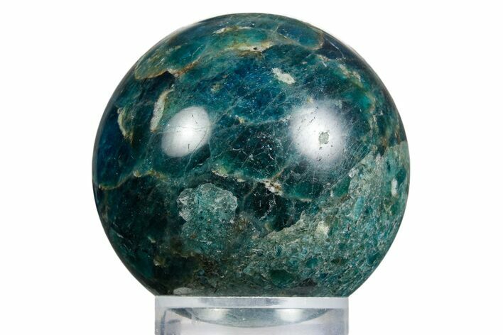 Bright Blue Apatite Sphere - Madagascar #334030